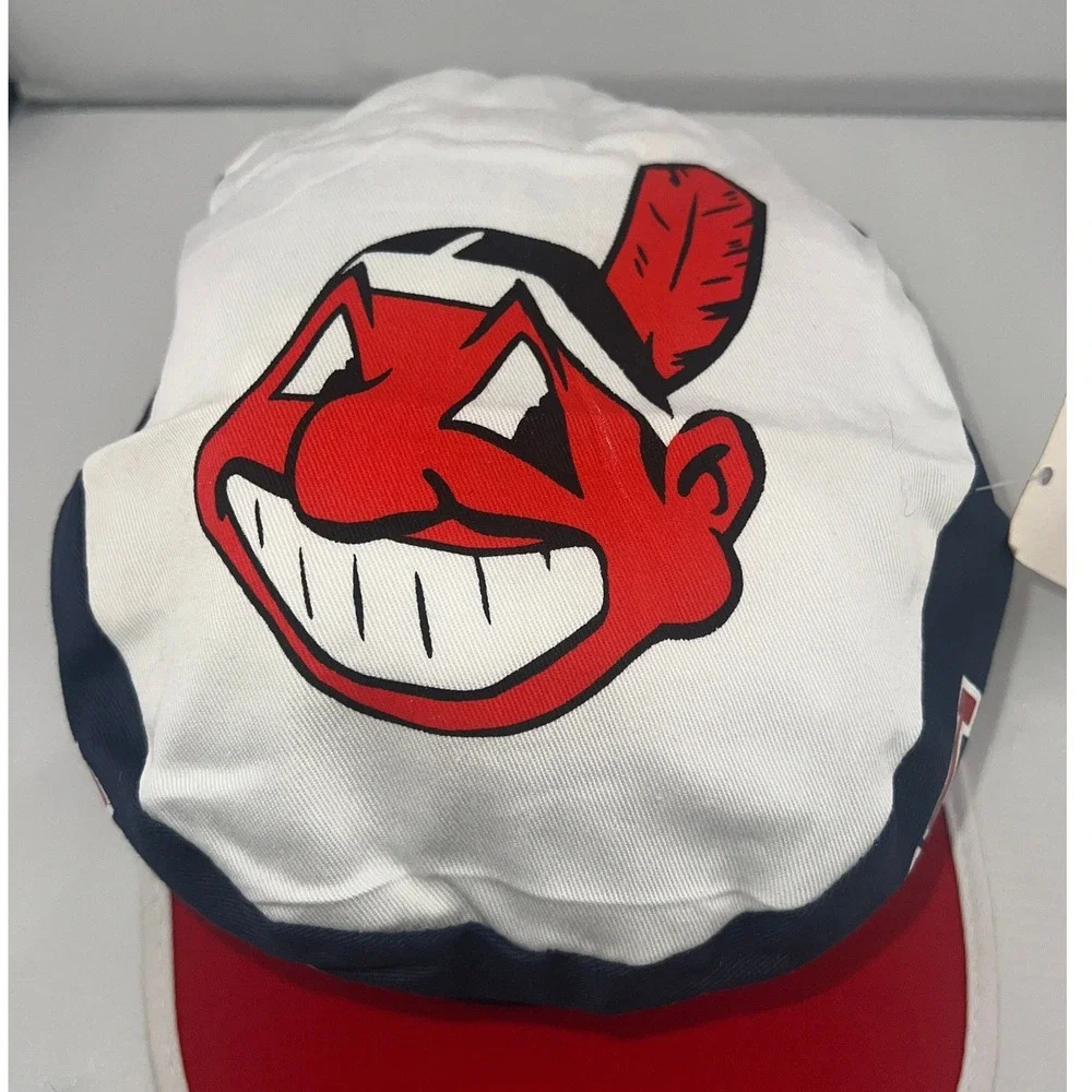 Vintage‎ Cleveland Indians Hat Chief Wahoo MLB Painter Cap Twins Enterprise NEW